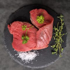 Haasbiefstuk / Ossenhaas - per 100 gram